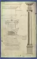 Free download The General Proportion of the Ionick [Ionic] Order, in Chippendale Drawings, Vol. I free photo or picture to be edited with GIMP online image editor